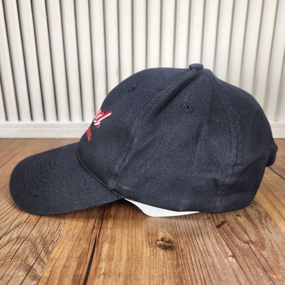 Bud King of Beers Hat Cap Snapback Black Budweiser Driver Brand Embroidered Ad - Picture 6 of 10